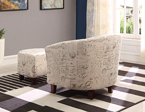 NHI Express Kaden Tub Chair with Ottoman Multi