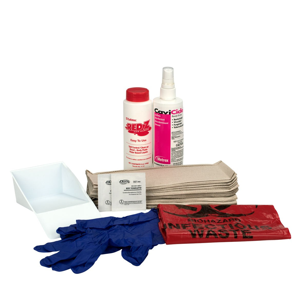 First Aid Only Blood Borne Pathogen (BBP) Spill Clean Up Refill Pack for Kit #7 (3 per order)
