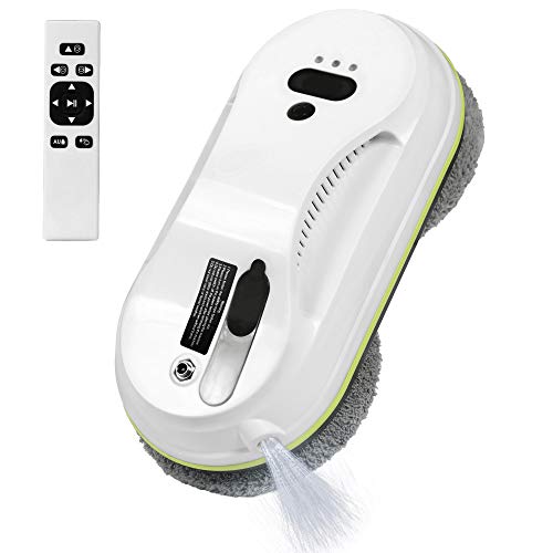 Window Cleaner Robot with Auto Water Spray, Sophinique Window Vacuum Cleaner Smart Glass Cleaning Robotic, Intelligent Automatic Cleaner Robot for Outdoor/Indoor Windows