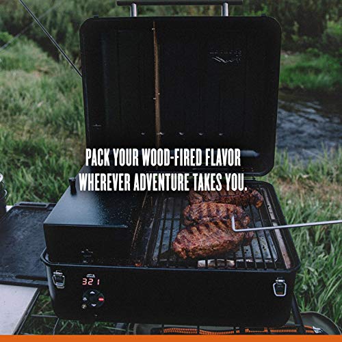 Traeger Grills Ranger Grill TBT18KLD Wood Pellet Grill and Smoker Black