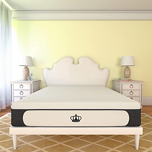 DynastyMattress 14.5-Inch CoolBreeze Plush Medium Soft Gel Memory Foam Mattress Bed(Queen)