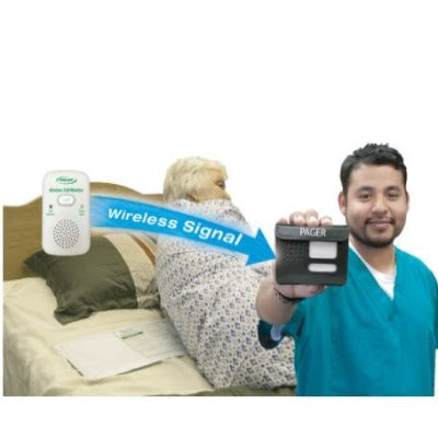 Smart Caregiver Fall Prevention Alert 24x36 Corded Floor Mat to Wireless Pager