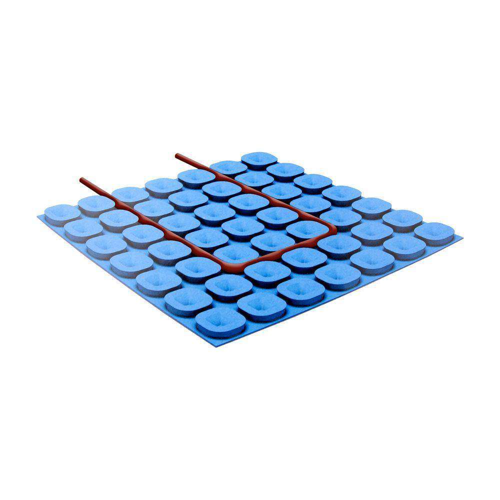 WarmlyYours TCT240-KIT-OT-MEM-355 355 ft. Floor Heating Kit Tempzone Cable System with Heat Membrane & Touch Screen Thermostat 120V New