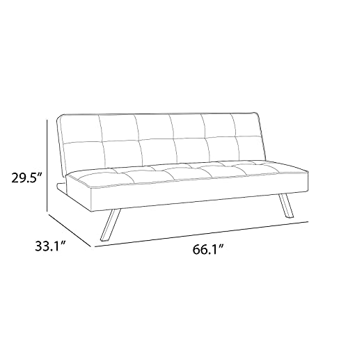 WXYQY Modern Futon Sofa Couch Bed Sleeper Convertible Lounge Living Room Furniture Living Room Furniture Set Sofa Bed