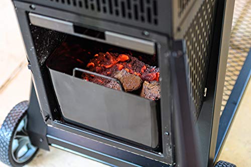 Masterbuilt MB20040220 Gravity Series 560 Digital Charcoal Grill + Smoker, Black