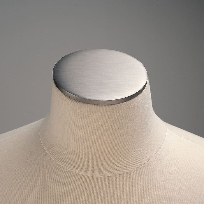 Econoco Flat Metal Neckblock For Jersey Forms (16 Pcs. Per Carton)