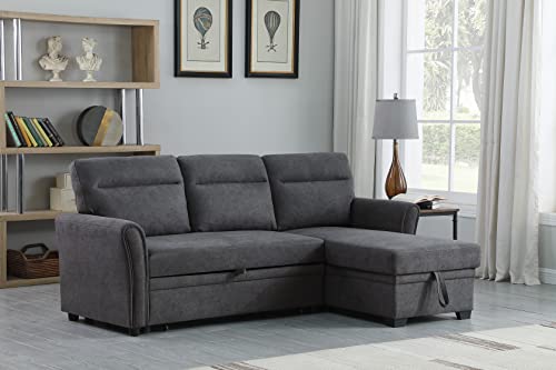 Devion Furniture Vienna Sofabed, Gray