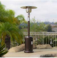 Solartech Bronze Outdoor Patio Heater Ideal for Restaurants, Decks, and patios