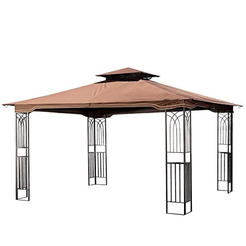 Sunjoy L-GZ798PST-E Regency Gazebo with Mosquito Netting