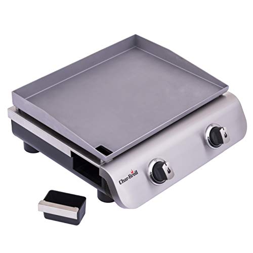 Char-Broil 19952085 22-inch 2-Burner Tabletop Gas Griddle, Gray