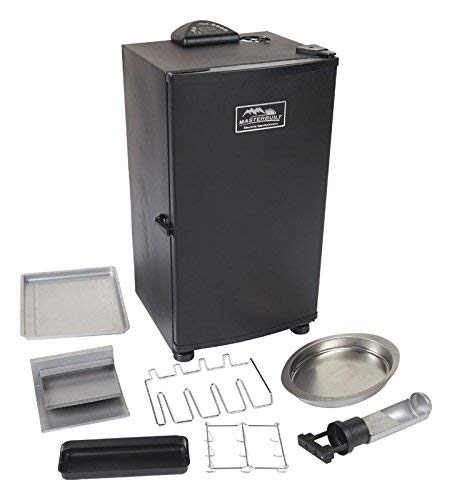 Masterbuilt 20070910 30-Inch Black Electric Digital Smoker, Top Controller