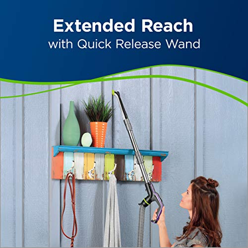 BISSELL Pet Hair Eraser Turbo Plus Lightweight Upright Vacuum Cleaner, 24613