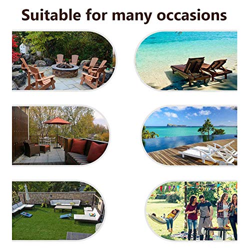 Wgwioo 3M Outdoor Parasol, Hanging Cantilever Banana Hanging Umbrella, Large Sunshade with UV Protection UPF 50+, for Patio Garden,Green