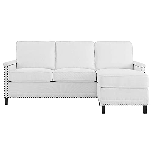 Modway Ashton Sectional, White