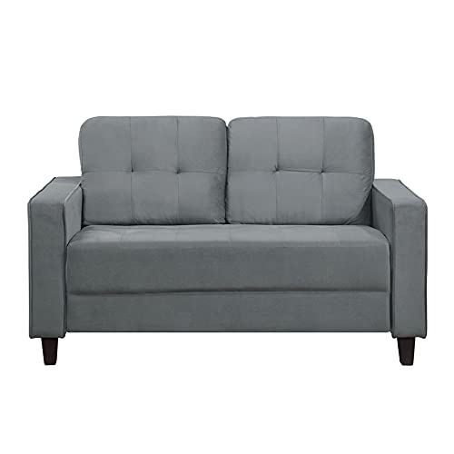 Sofa Set Morden Style Couch Furniture Upholstered Armchair, Loveseat and Three Seat for Home Or Office (1+3 Seat? (FX02859GY7)