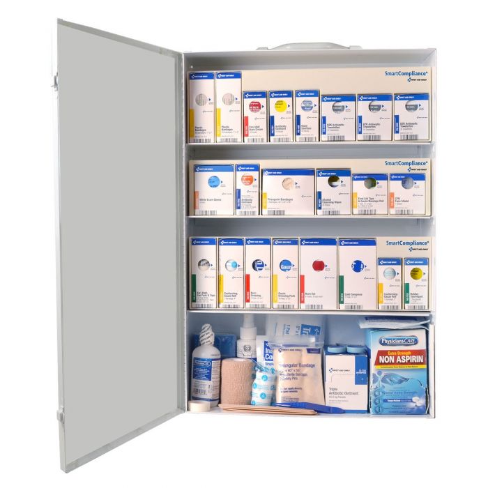 First Aid Only 100 Person SmartCompliance RetroFit Grids, ANSI Compliant (Case Of 2)