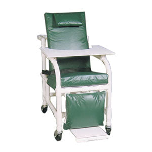 MJM Extra Wide 3 Position PVC Geri-Chair Recliner