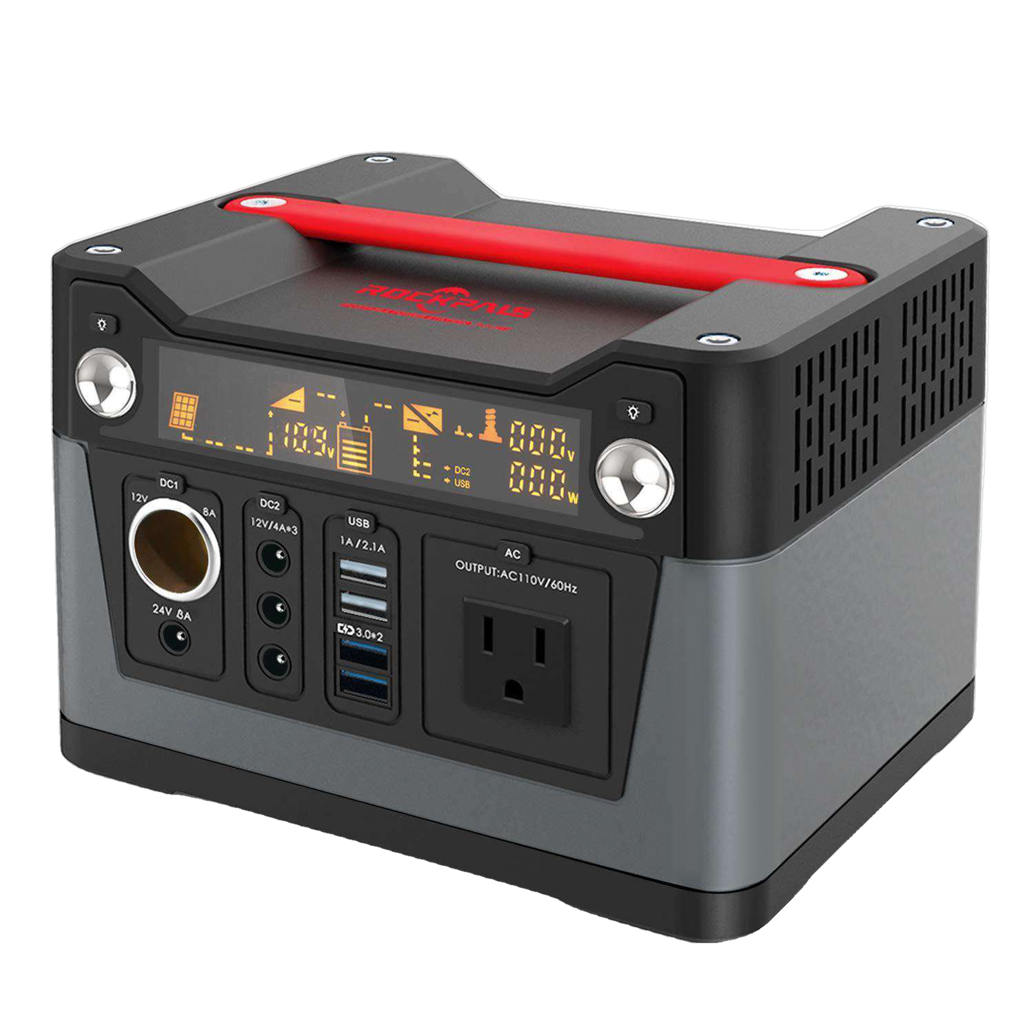 Rockpals 300W Portable Generator Lithium Portable Power Station New