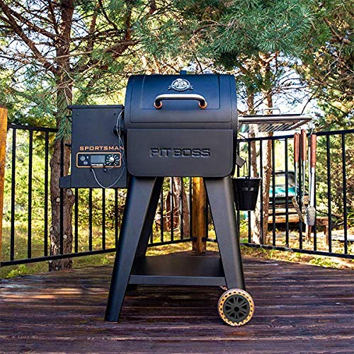 PIT BOSS 10532 PB0500SP Wood Pellet Grill, Black