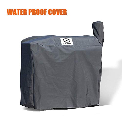 Z-GRILLS Wood Pellet Grill Smoker ,6-in-1 22K BTU Portable Wood Pellets Smokers BBQ Grills Outdoor Barbecue Cooking for Grill ,Smoke, Braise, Roast , Braise and BBQ w/ Digital Controls