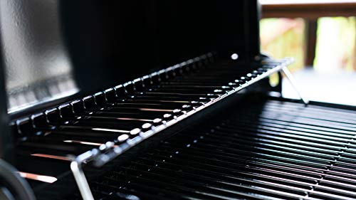 Megamaster 720-0988EA Propane Gas Grill, Black/Silver