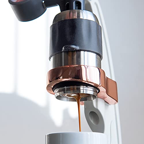 Flair Espresso Maker PRO 2 (White) - An all manual lever espresso maker with stainless steel brew head and pressure gauge