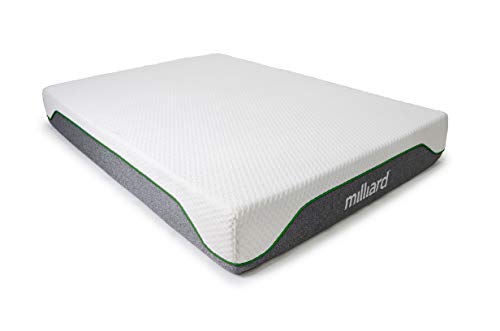 Milliard Memory Foam Mattress 10 inch Firm, Bed-in-a-Box/Pressure Relieving, Classic (King)