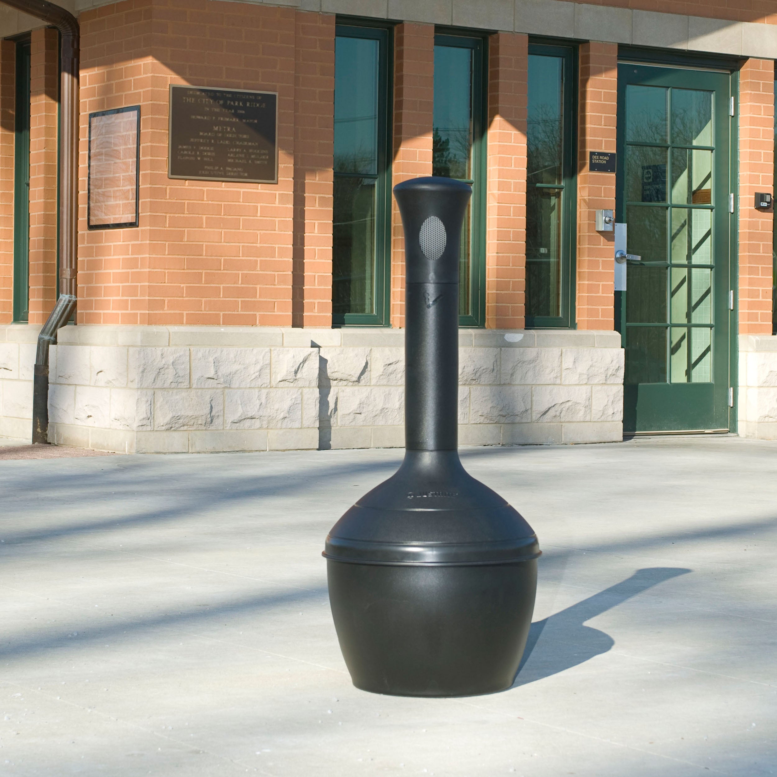 Justrite Elite™ Smoker’s Cease-Fire® Cigarette Butt Receptacle