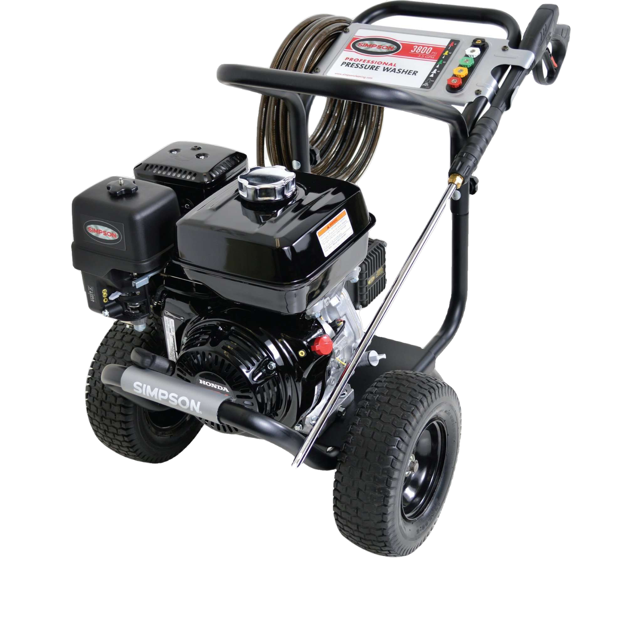 Simpson PS3835 PowerShot 3800 PSI 3.5 GPM Honda GX270 Gas Pressure Washer