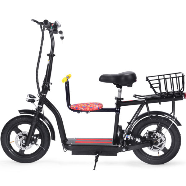 Mototec 48v350w Cruiser Lithium Electric Scooter Black