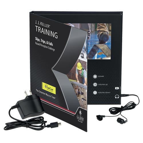 JJ Keller Slips, Trips, and Falls: Hazard Perception Challenge - Video Training Book