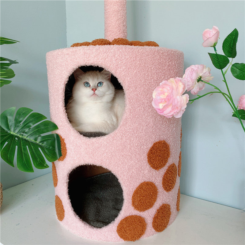Bubble Tea Cat Tree