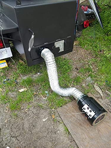 The Perfect Draft BBQ Blower - Automatic Temperature Control, Reduces Cooking Time, Use Less Wood