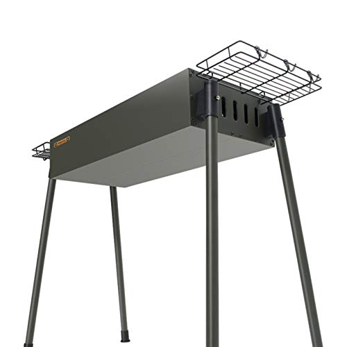 Barbecue Grill, Charcoal Grill Portable Folding BBQ Grill Barbecue Desk Tabletop Outdoor Barbeque Grill for Picnic Garden Terrace Camping Travel (Color : STYLE3, Size : 703574)