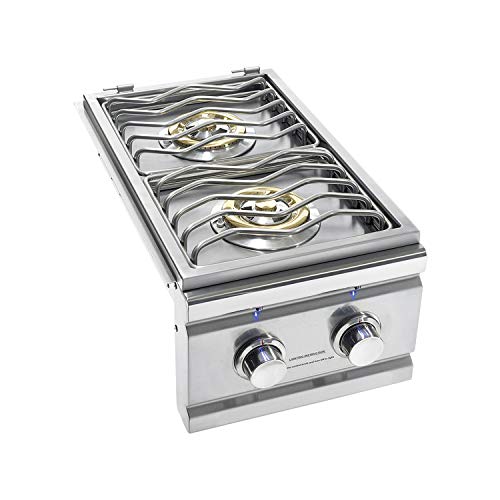 Summerset TRL Series Built-in Double Side Burner (TRLSB-2-NG), Natural Gas