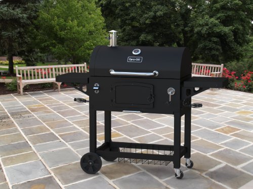 Dyna-Glo DGN576DNC-D Premium Charcoal Grill, Extra Large, Black