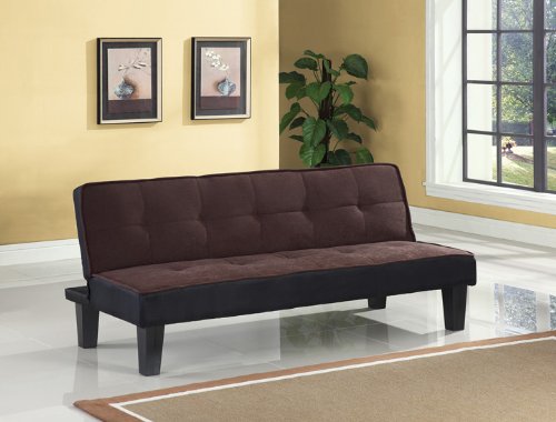 ACME Hamar Adjustable Sofa - 57028 - Chocolate Flannel Fabric