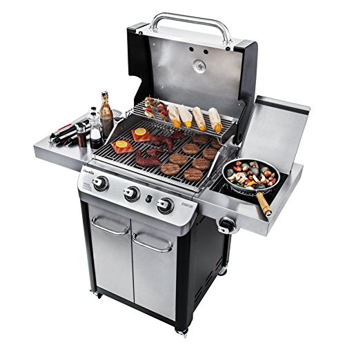 Char-Broil Signature 425 3-Burner Cabinet Liquid Propane Gas Grill