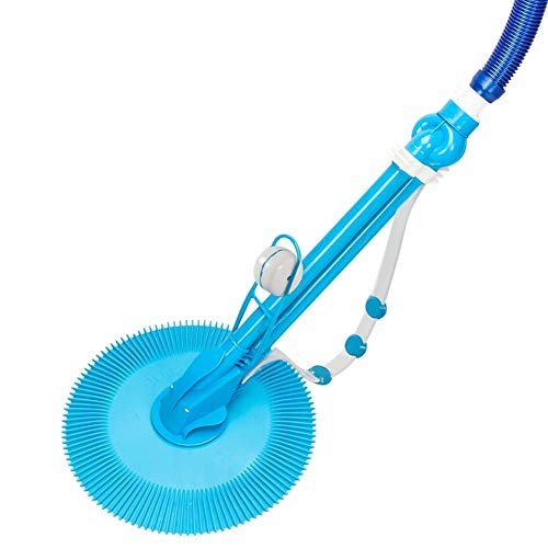 【𝐒𝐩𝐫𝐢𝐧𝐠 𝐒𝐚𝐥𝐞 𝐆𝐢𝐟𝐭】 Automatic Swimming Pool Cleaner, Auto Swimming Pool Cleaner with 10pcs Durable Hose Blue - Complete Set