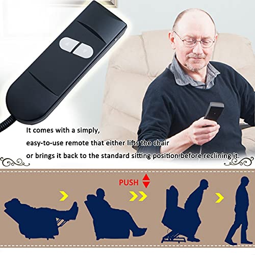 Zebery Harper Bright Designs 038535 Power Lift Chair