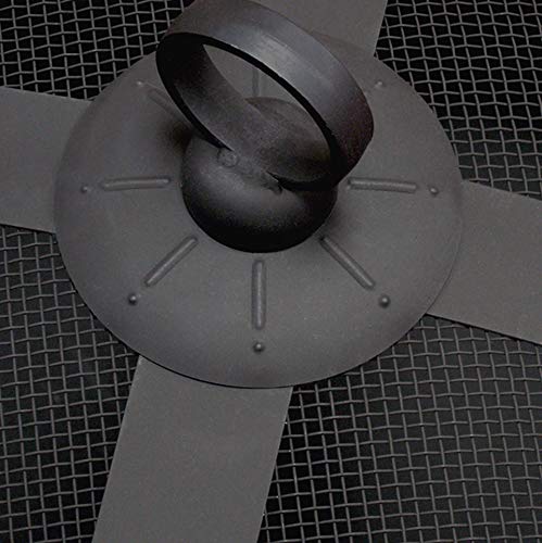 Landmann 26364 23-1/2-Inch Savannah Garden Light Fire Pit, Black