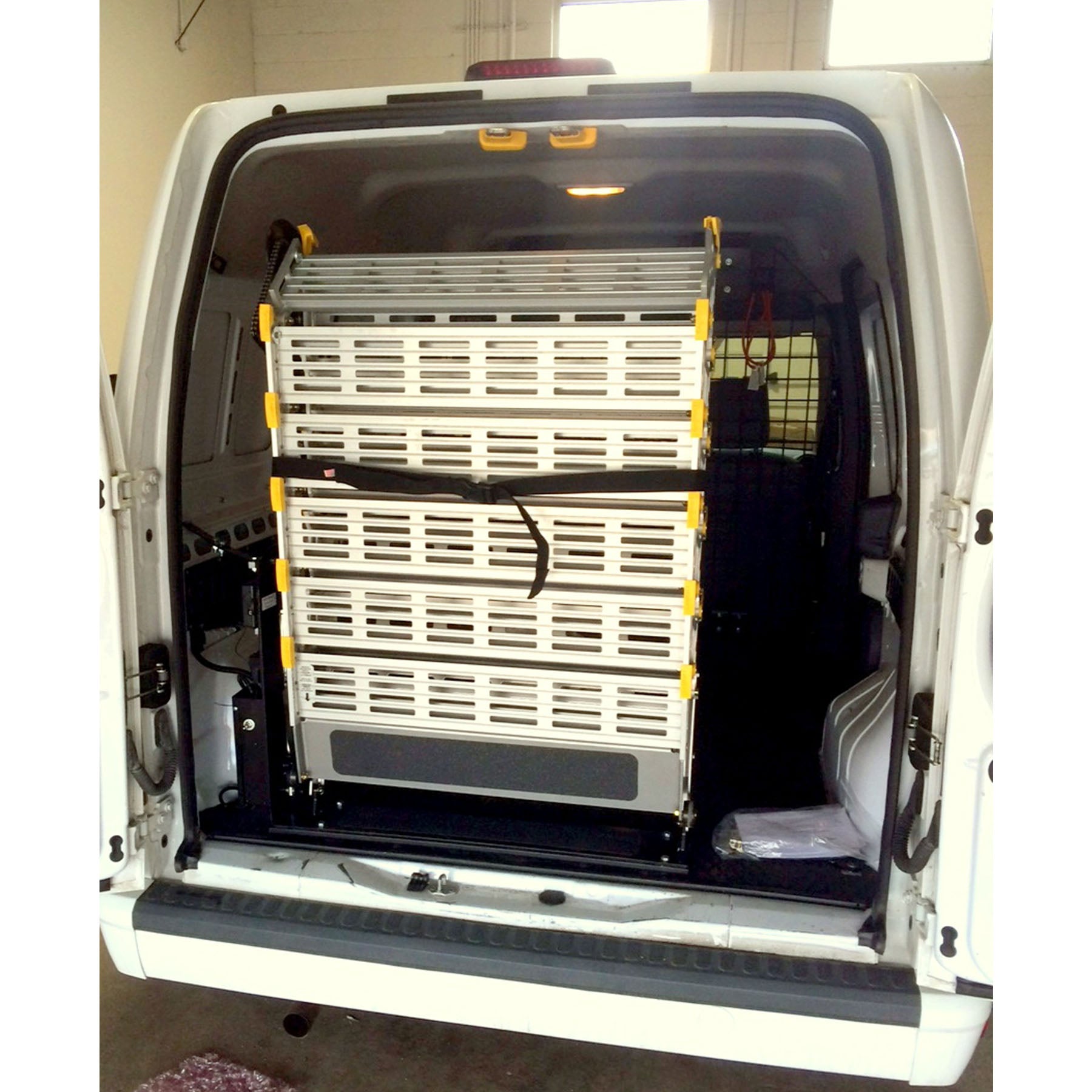 Roll-A-Ramp Powered Auto Fold™ Full-Size Van Ramp