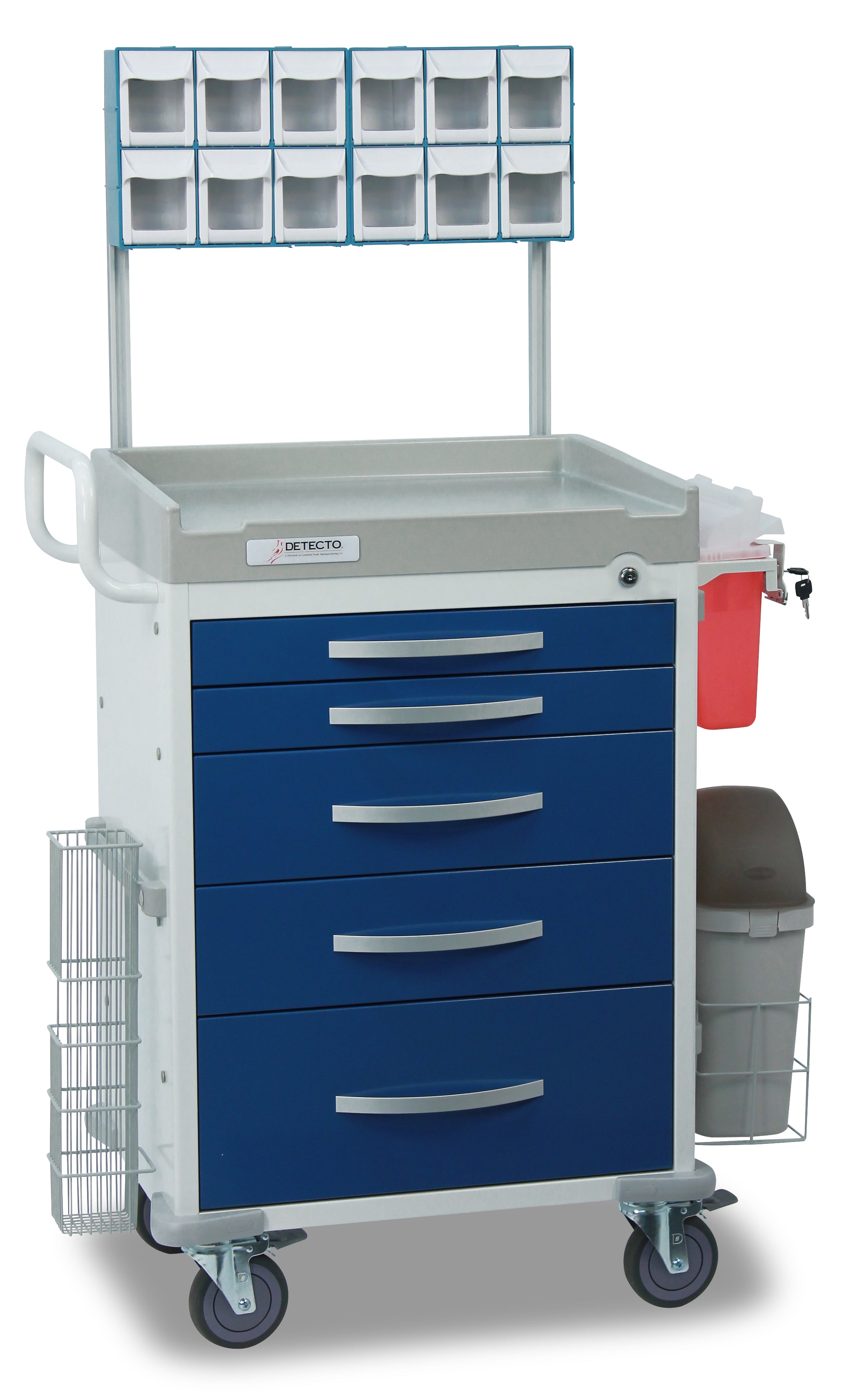 Detecto Rescue Series Anesthesiology Medical Cart