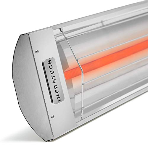 Infratech C-4024 SS Stainless Steel 61.25” Single Element Fixture 4000 Watt, 240 Volt, Stainless Steel
