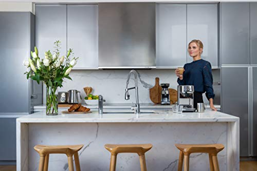 Breville BES500BSS Bambino Plus Espresso Machine, Brushed Stainless Steel