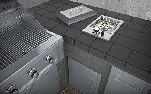 SUNSTONE 1SSB-LP Drop-In Single Side Burner Propane Grill,Stainless Steel