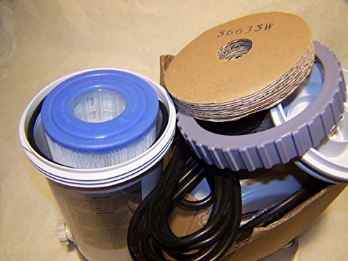 Intex 1500 GPH Above Ground Pool Filter Pump REPLACEMENT ONLY WITH HOSES