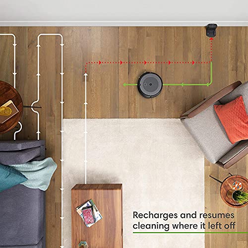 iRobot Roomba i3 (3150) Wi-Fi Connected Robot Vacuum Vacuum - Wi-Fi Connected Mapping, Compatible with Alexa, Ideal for Pet Hair, Bundle with 3 Extra Edge-Sweeping Brushes (4 Items)