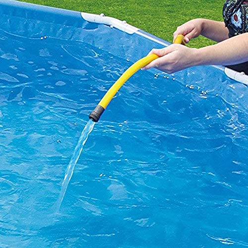 Metal Frame Pool Round Frame Above Ground Pool Pond Family Swimming Pool Metal Frame Structure Pool 305 X 76CM,Blue