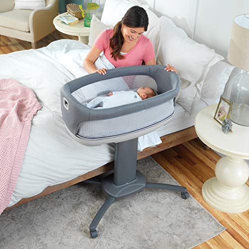 Chicco Close to You 3-in-1 Bedside Bassinet - Heather Grey